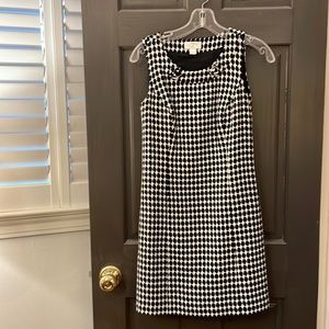 Black and white dress